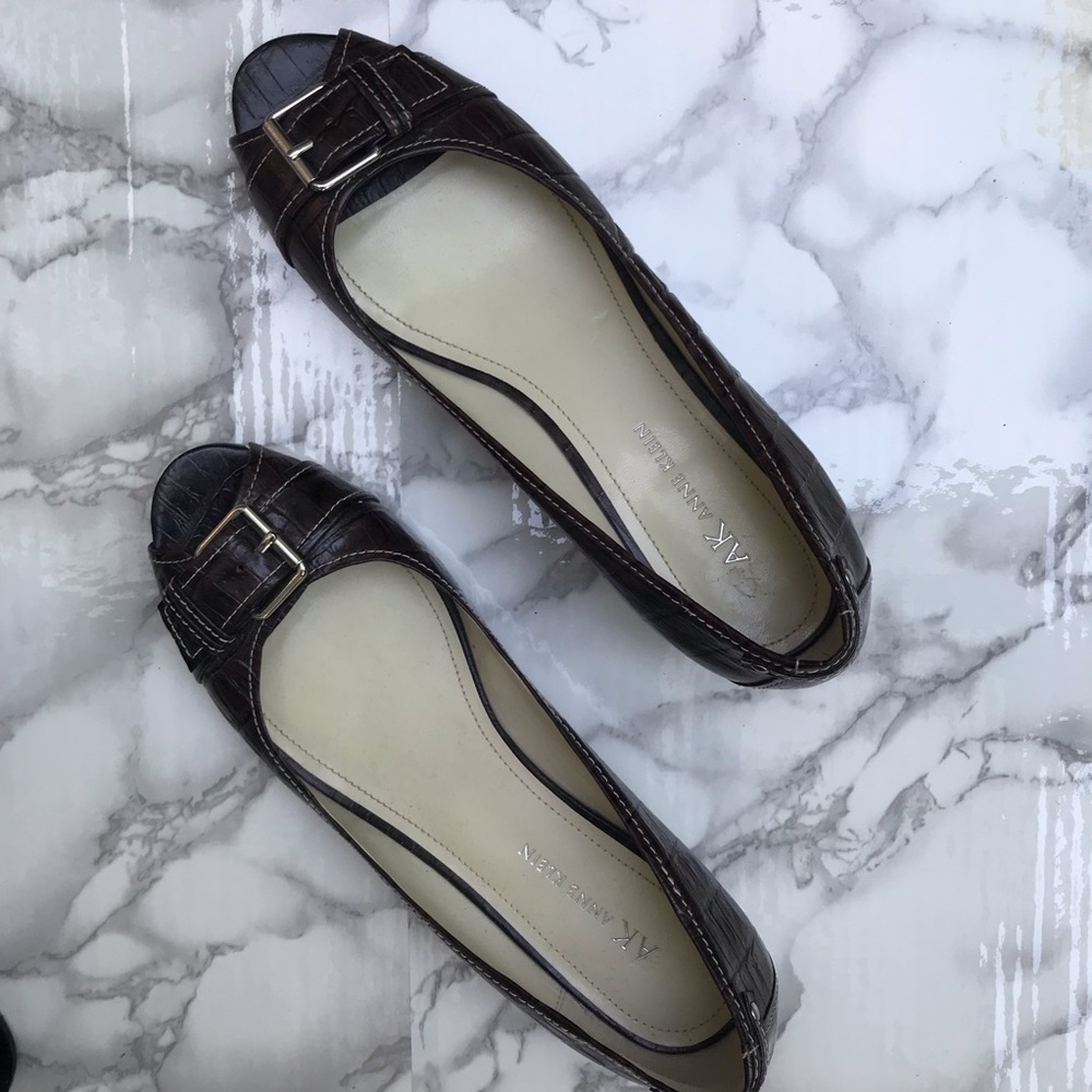 Ann Klein Brown Heels